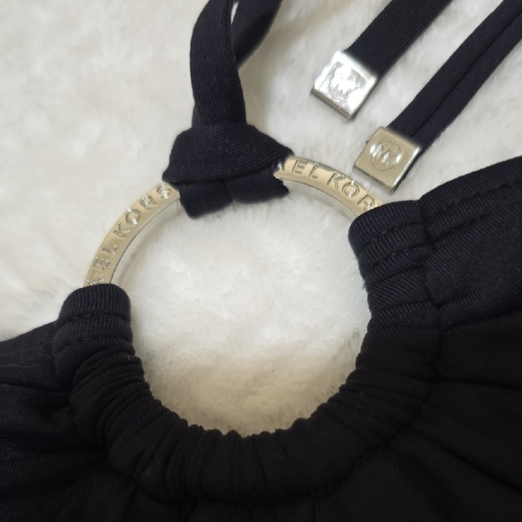 MICHAEL Michael Kors Black Tankini Halter Top - Picture 5 of 13